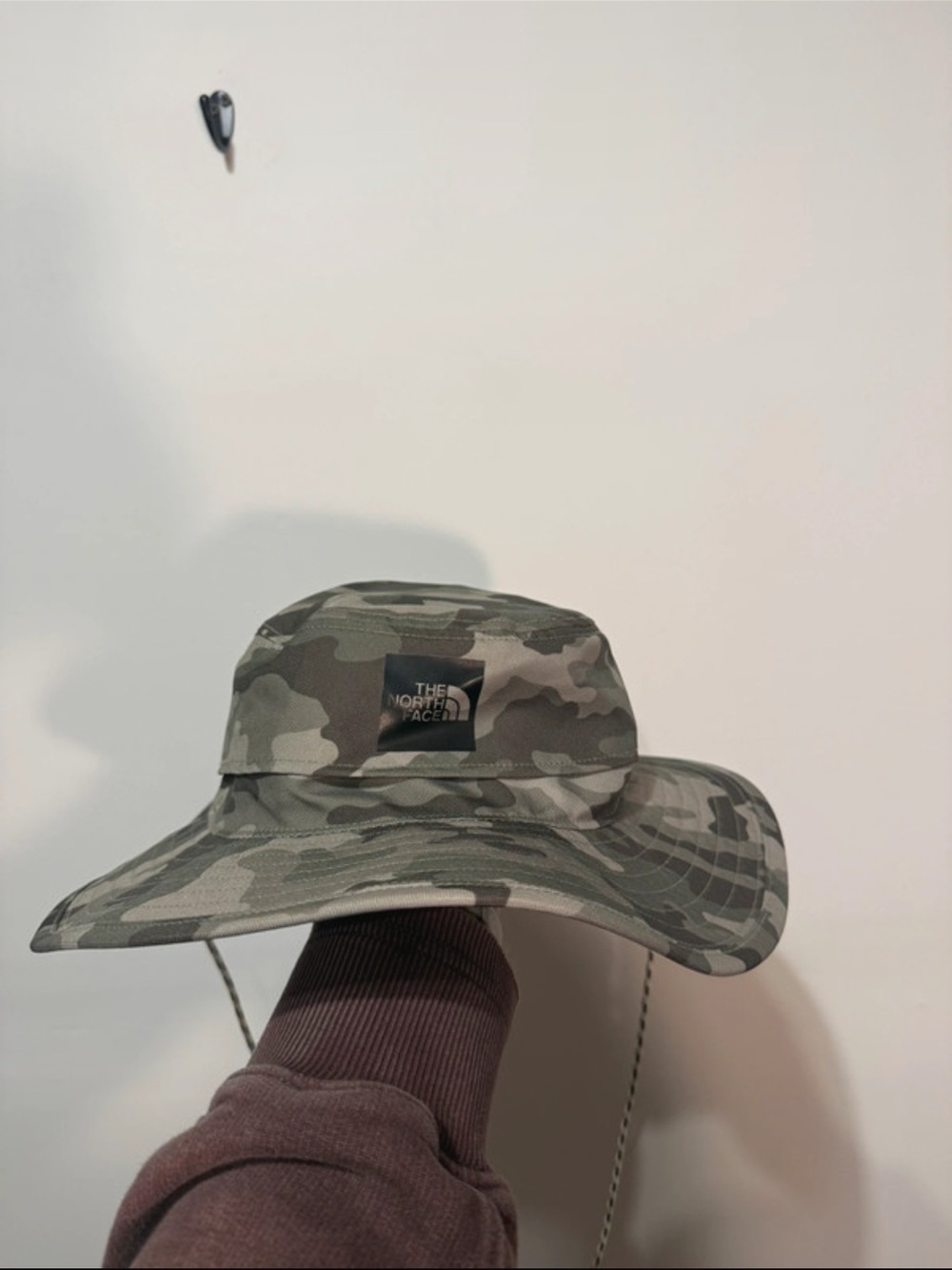 NWOT The North Face Green Gray Camo Boonie Hat